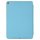 For iPad Air 3 10.5 inch Horizontal Flip Smart Leather Case with Three-folding Holder(Sky Blue) - 3