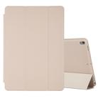 For iPad Air 3 10.5 inch Horizontal Flip Smart Leather Case with Three-folding Holder(Grey) - 1