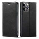For iPhone 11 Pro Max LC.IMEEKE RFID Anti-theft Leather Phone Case(Black) - 1