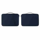 For 9.7-11 inch Laptop Portable Nylon Twill Texture Bag(Blue) - 2