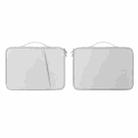 For 9.7-11 inch Laptop Portable Nylon Twill Texture Bag(White) - 2