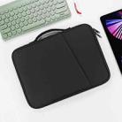 For 9.7-11 inch Laptop Portable Nylon Twill Texture Bag(Black) - 4