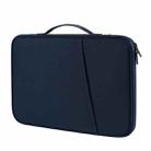For 12.9-13 inch Laptop Portable Nylon Twill Texture Bag(Blue) - 1