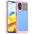 For Xiaomi Redmi Note 11R Colorful Series Acrylic + TPU Phone Case(Pink) - 1