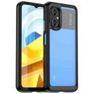 For Xiaomi Redmi Note 11R Colorful Series Acrylic + TPU Phone Case(Black) - 1