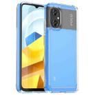 For Xiaomi Redmi Note 11R Colorful Series Acrylic + TPU Phone Case(Transparent) - 1