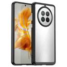 For Huawei Mate 50E Colorful Series Acrylic + TPU Phone Case(Black) - 1
