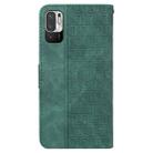 For Xiaomi Redmi Note 11T Pro / 11T Pro+ 5G Geometric Embossed Flip Leather Phone Case(Green) - 3