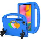 For Samsung Galaxy Tab A 10.1 2019 Love Small Palm Holder EVA Tablet Case(Blue) - 1