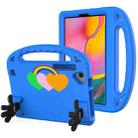 For Samsung Galaxy Tab A 8.4 2020 Love Small Palm Holder EVA Tablet Case(Blue) - 1