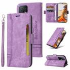 For Xiaomi 11T / 11T Pro BETOPNICE Dual-side Buckle Leather Phone Case(Purple) - 1