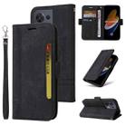 For OPPO Reno8 5G Global BETOPNICE Dual-side Buckle Leather Phone Case(Black) - 1