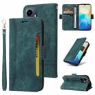 For vivo Y77 5G Global BETOPNICE Dual-side Buckle Leather Phone Case(Green) - 1