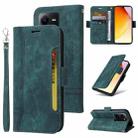 For vivo V25 / V25e 4G Global BETOPNICE Dual-side Buckle Leather Phone Case(Green) - 1