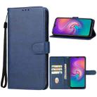 For Infinix S4 Leather Phone Case(Blue) - 1