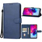 For Infinix Smart 3 Plus Leather Phone Case(Blue) - 1