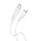 Borofone BX85 1m 2.4A USB to Micro USB Auspicious Charging Data Cable(White) - 1