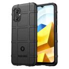 For Xiaomi Redmi Note 11R Full Coverage Shockproof TPU Phone Case(Black) - 1