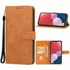 For Samsung Galaxy A14 5G Leather Phone Case(Brown) - 1