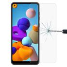 For Galaxy A21 0.26mm 9H Surface Hardness 2.5D Explosion-proof Tempered Glass Half Screen Film - 1