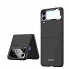 For Samsung Galaxy Z Flip4 GKK Integrated Ultra-thin Full Coverage Phone Case(Black) - 1