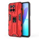 For Honor X8 5G Supersonic PC + TPU Shock-proof Protective Phone Case(Red) - 1