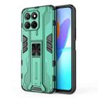 For Honor X8 5G Supersonic PC + TPU Shock-proof Protective Phone Case(Green) - 1