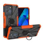 For Infinix Note 12 G96 Armor Bear Shockproof PC + TPU Phone Case with Ring(Orange) - 1