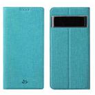 For Google Pixel 7 Pro ViLi DMX Series Shockproof Magnetic Leather Phone Case(Blue) - 1