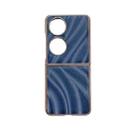 For Huawei P50 Pocket Nano Electroplate Phone Case(Blue) - 1
