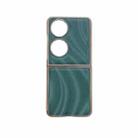 For Huawei P50 Pocket Nano Electroplate Phone Case(Green) - 1