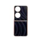 For Huawei P50 Pocket Nano Electroplate Phone Case(Black) - 1