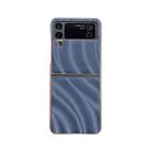 For Samsung Galaxy Z Flip4 Nano Electroplate Phone Case(Blue) - 1