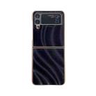 For Samsung Galaxy Z Flip4 Nano Electroplate Phone Case(Black) - 1