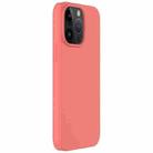 For iPhone 14 Pro Max Mutural Karen Series Liquid Silicone Magsafe Phone Case(Grapefruit Pink) - 1