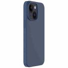 For iPhone 14 Mutural Karen Series Liquid Silicone Magsafe Phone Case(Dark Blue) - 1