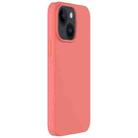 For iPhone 14 Mutural Karen Series Liquid Silicone Magsafe Phone Case(Grapefruit Pink) - 1