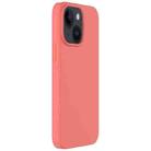 For iPhone 14 Plus Mutural Karen Series Liquid Silicone Magsafe Phone Case(Grapefruit Pink) - 1