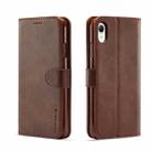 For Samsung Galaxy A23e LC.IMEEKE Calf Texture Leather Phone Case(Brown) - 1