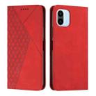 For Xiaomi Redmi A1 Diamond Splicing Skin Feel Magnetic Leather Phone Case(Red) - 1