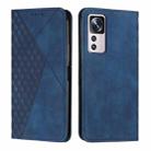 For Xiaomi 12T/12T Pro/Redmi K50 Ultra Diamond Splicing Skin Feel Magnetic Leather Phone Case(Blue) - 1