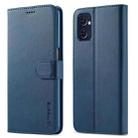 For OPPO A77 5G / A97 5G / Realme V23 LC.IMEEKE Calf Texture Leather Phone Case(Blue) - 1