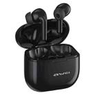 awei T1 Pro True Sports Earbuds With Charging Case(Black) - 1