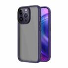 For iPhone 14 Pro ROCK Guard Skin-feel Phone Case(Purple) - 1