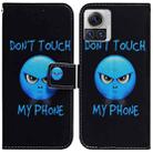 For Motorola Moto X30 Pro 5G / Edge 30 Ultra Coloured Drawing Leather Phone Case(Anger) - 1
