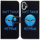 For Nothing Phone 1 Coloured Drawing Leather Phone Case(Anger) - 1