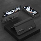 For Samsung Galaxy Z Fold4 GKK Integrated Magnetic Hinge Folding Phone Case(Black) - 1