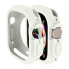 For Apple Watch Ultra 49mm Candy TPU Protective Case(Cream White) - 1