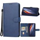 For TECNO Pova 4 Pro Leather Phone Case(Blue) - 1