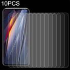 For TECNO Pova 4 Pro 10pcs 0.26mm 9H 2.5D Tempered Glass Film - 1